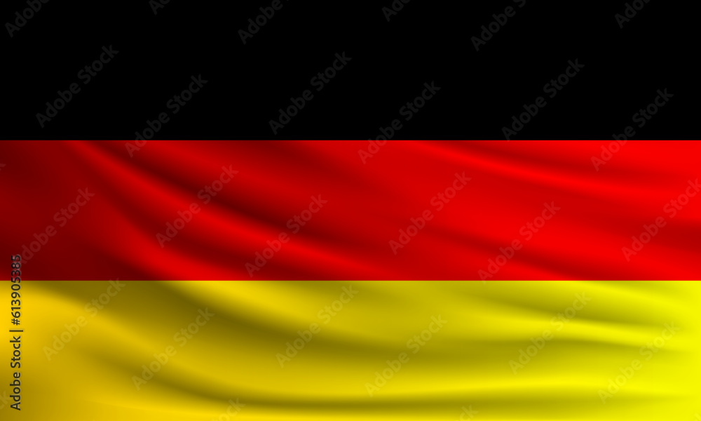 Naklejka premium Vector flag of Germany