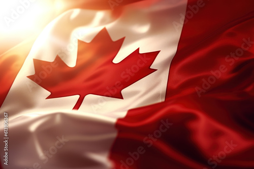 Happy Canada Day Concept