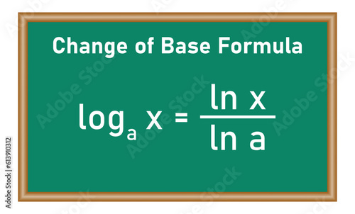 change of basic formula. Mathematics resources for teachers and students.