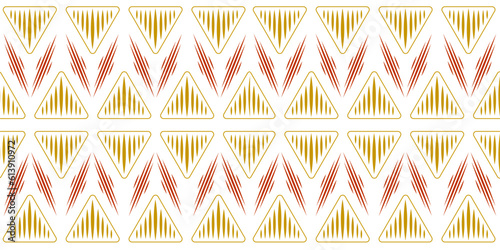 Seamless pattern background triangle abstract pattern