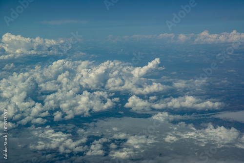 view of the clouds