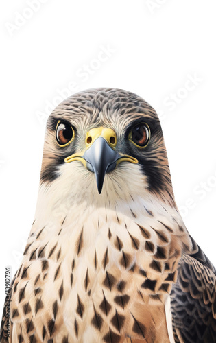 Eagle portrait, PNG background