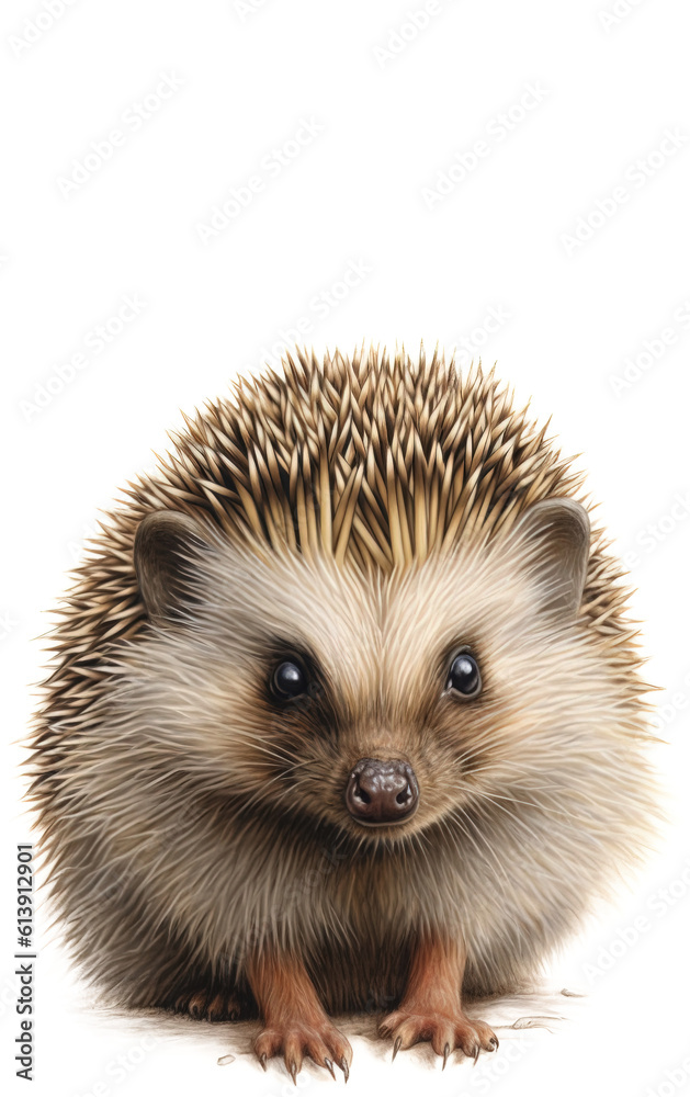 Hedgehog portrait, PNG background Hedgehog portrait, PNG background