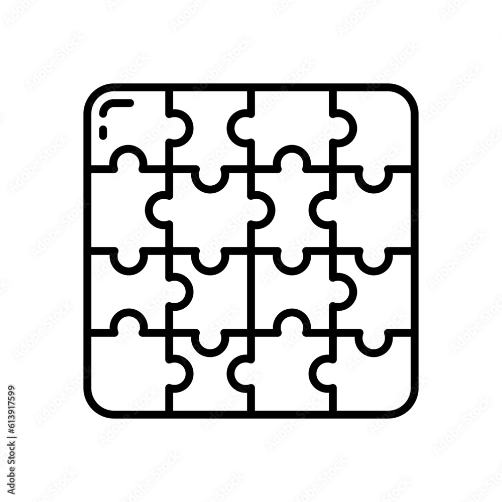 Esports Puzzle icon in vector. Illustration Esports Puzzle icon in vector. Illustration