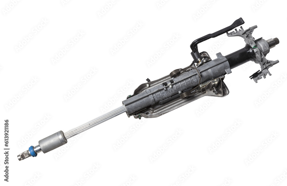 Car steering column a car control system with the function of