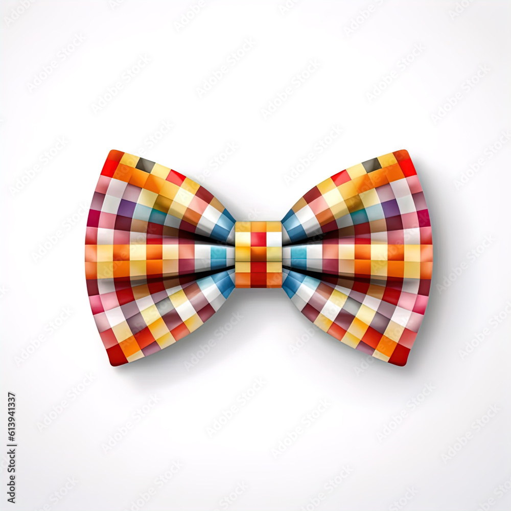 bow tie isolated on white background bow tie isolated on white background
