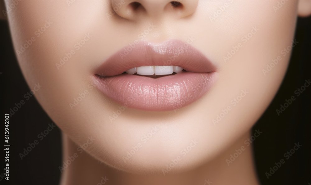 fashionable lips and mouth of a young female model.
AI GENERATIVE fashionable lips and mouth of a young female model.
AI GENERATIVE