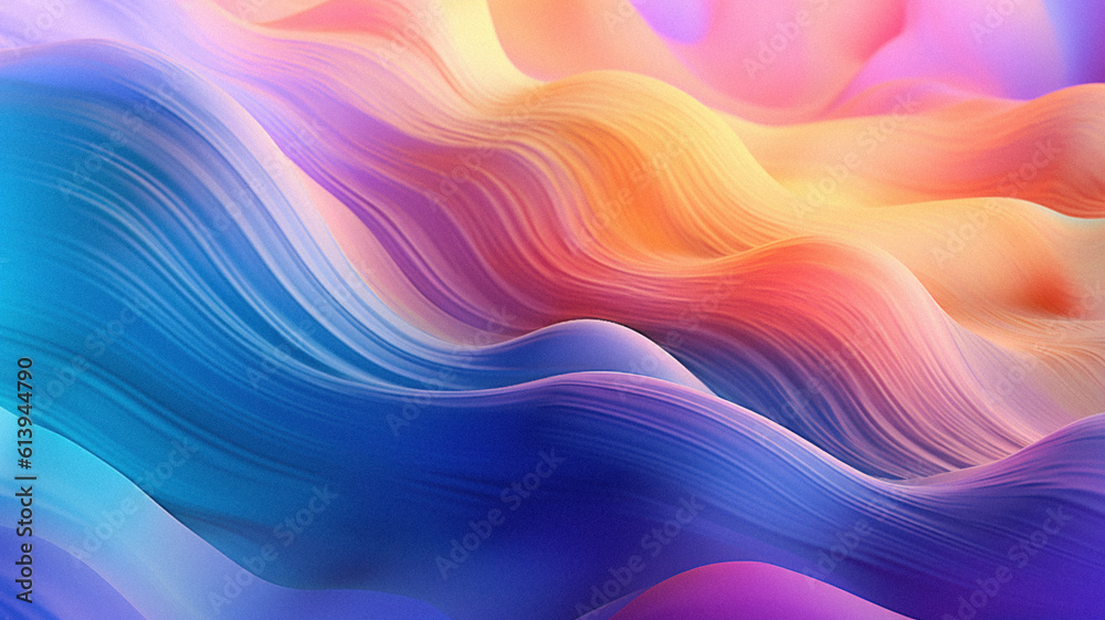 Colourful and simple web background, created with generative AI technology