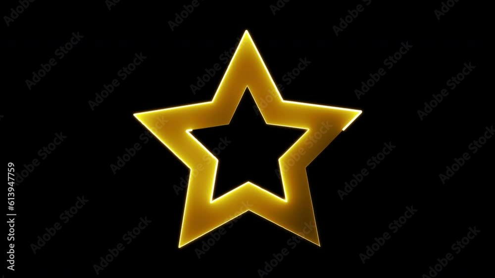 Animated Glowing Yellow Neon Star Flickering in The Dark Background Glowing Led Light Star Creative Magical Shining Star Design Flickering Isolated on Black Background Loop Flickering Star Element Animated Glowing Yellow Neon Star Flickering in The Dark Background Glowing Led Light Star Creative Magical Shining Star Design Flickering Isolated on Black Background Loop Flickering Star Element