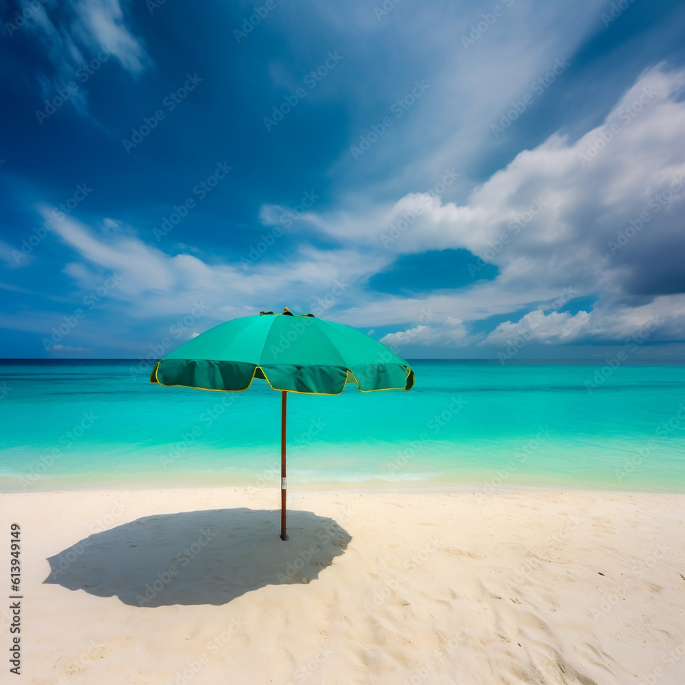 Umbrella on a Beach