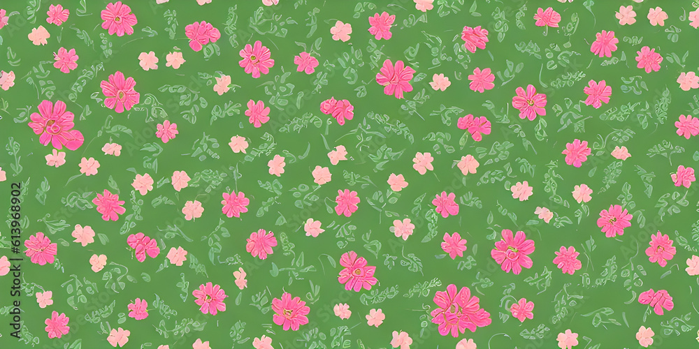 seamless flower design with digital texture seamless flower design with digital texture