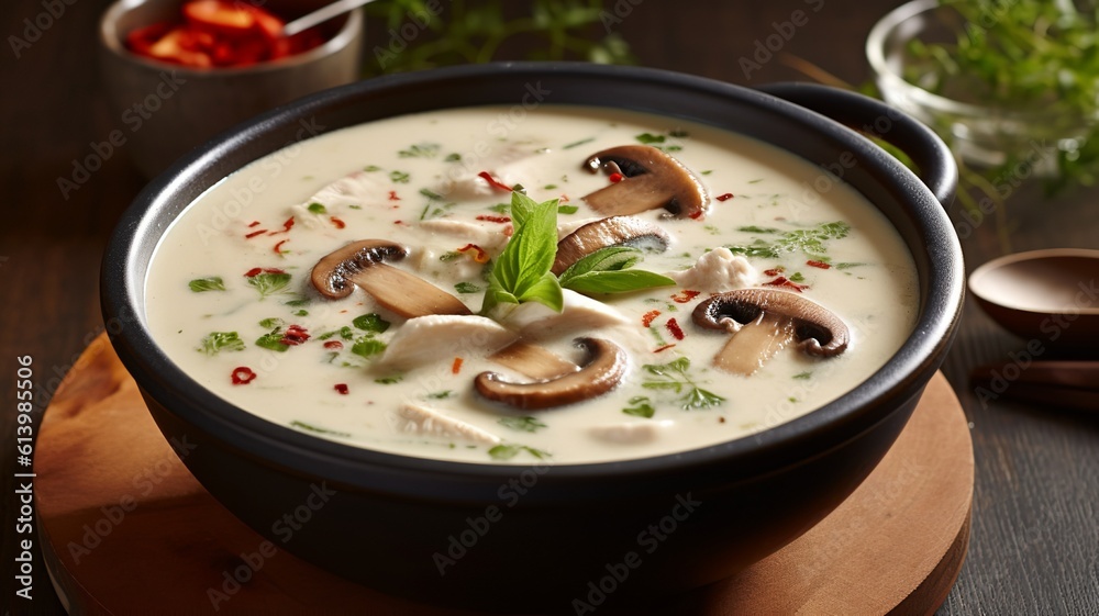 Tom Kha Gai: Creamy Coconut Harmony