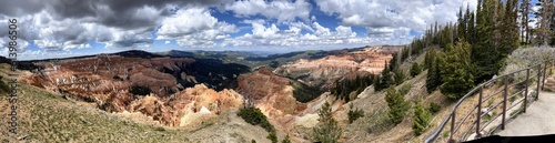 Panorama at Cedar Breaks National Monument, Utah