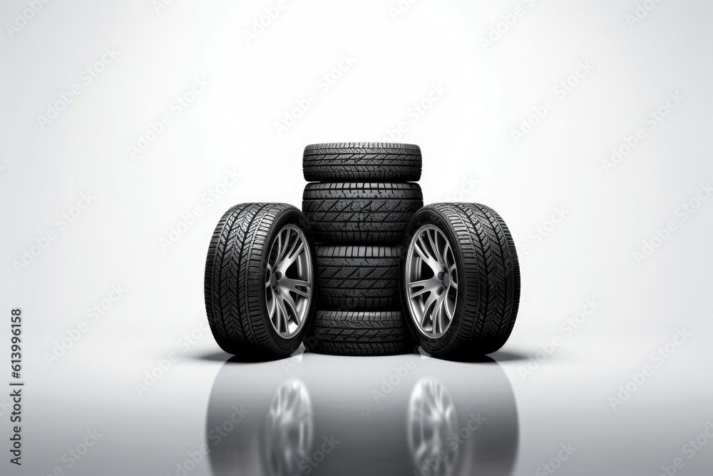 arrangement_of_car_tires arrangement_of_car_tires