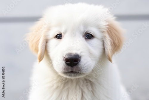 white puppy