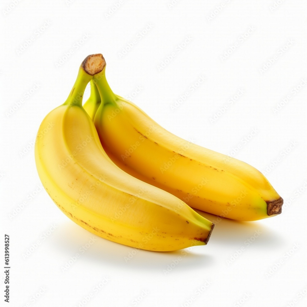 banana isolated into the white background, banana in white background banana isolated into the white background, banana in white background