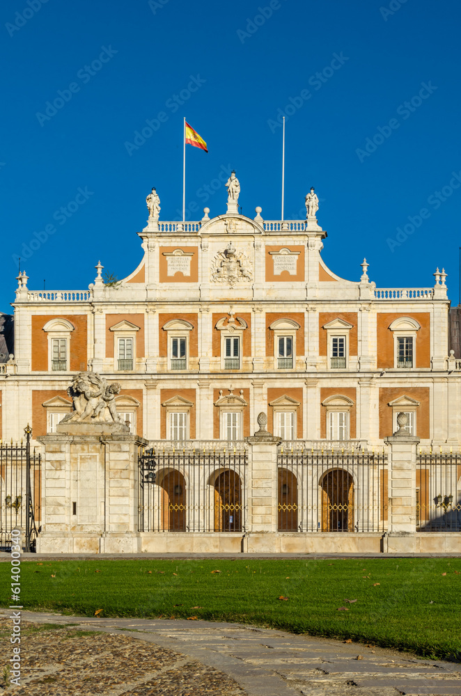 View of the Royal Palace of Aranjuez, Spain