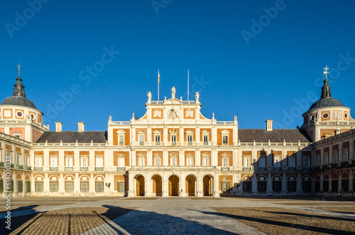View of the Royal Palace of Aranjuez, Spain