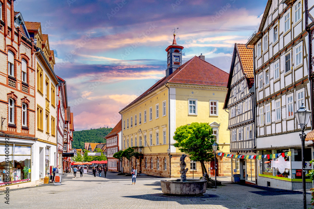 Obraz premium Altstadt, Eschwege, Hessen, Deutschland 