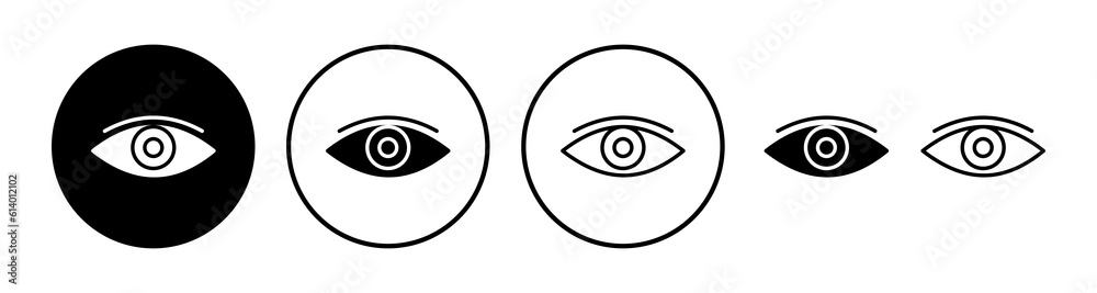 Eye icon. Look and Vision icon. Eye vector icon