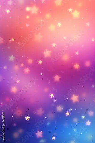 Dreamy, starlight, a background, gradient, light color. AI generative