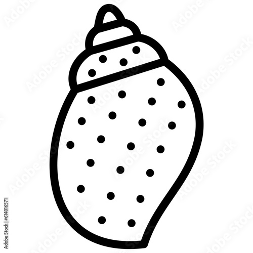 partridge tun icon illustration design with outline