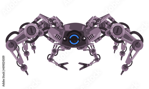 Robot spider mecha robotic mechanical arm tarantula crawling spy military bot