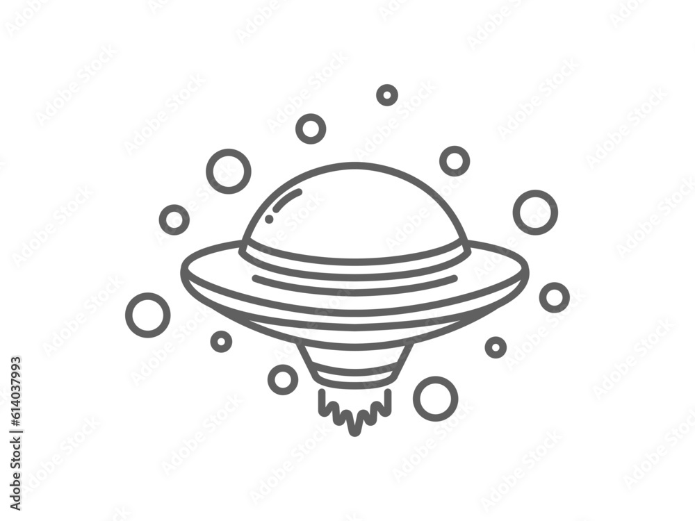 ufo line art ufo line art