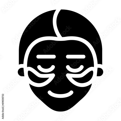 eye patch glyph icon