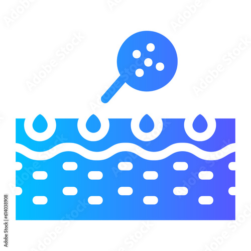 blackhead gradient icon
