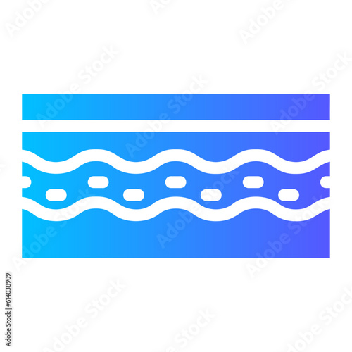 brightness gradient icon