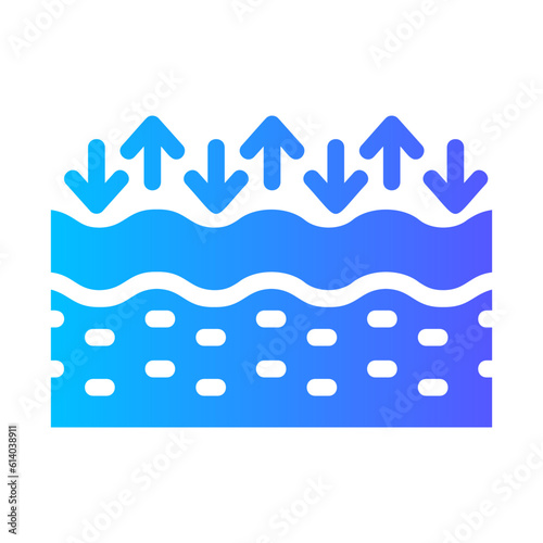 elastic gradient icon