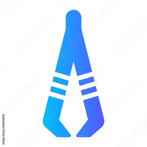 tweezers gradient icon