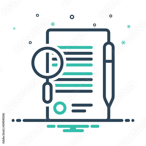 Mix icon for defining 
