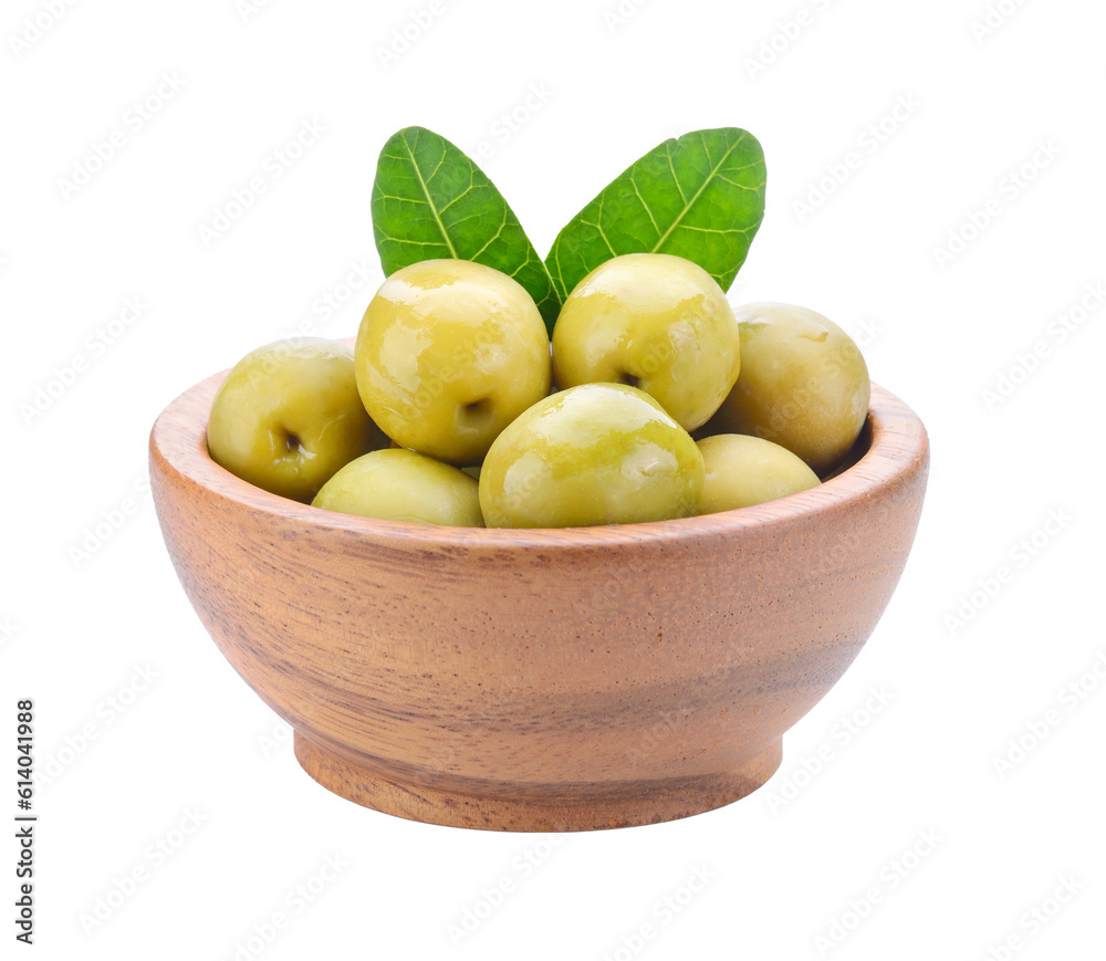 green olives in wood bowl on transparent png green olives in wood bowl on transparent png