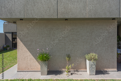 entrance to the house