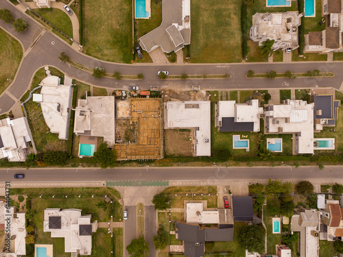 view of houses in the city