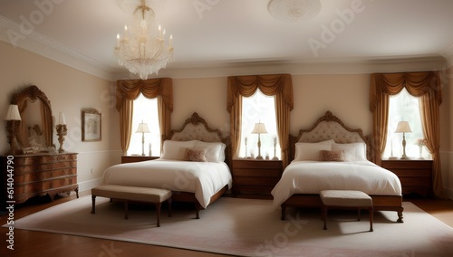 Traditional Bedroom | ai-generated