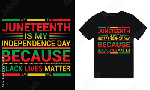 june teenth t-shirt design