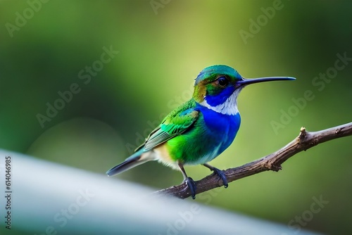 blue bird on a branch