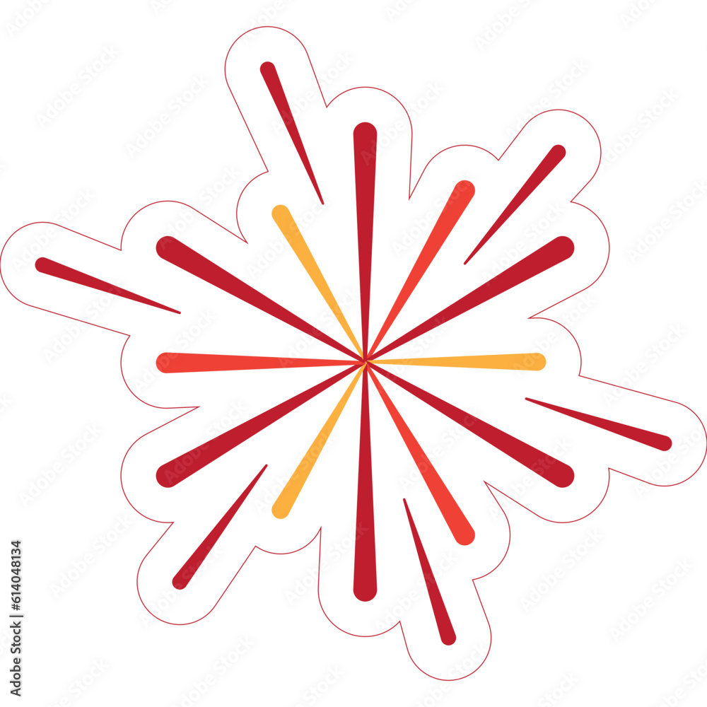 Set of weather sticker cartoon character