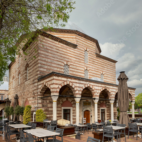 Hagia Sophia Hurrem Sultan Bathhouse, or Ayasofya Hurrem Sultan Hamami, a sixteenth-century traditional ottoman Turkish bath, or hamam, located in Sultanahmet Square, Istanbul, Turkey photo