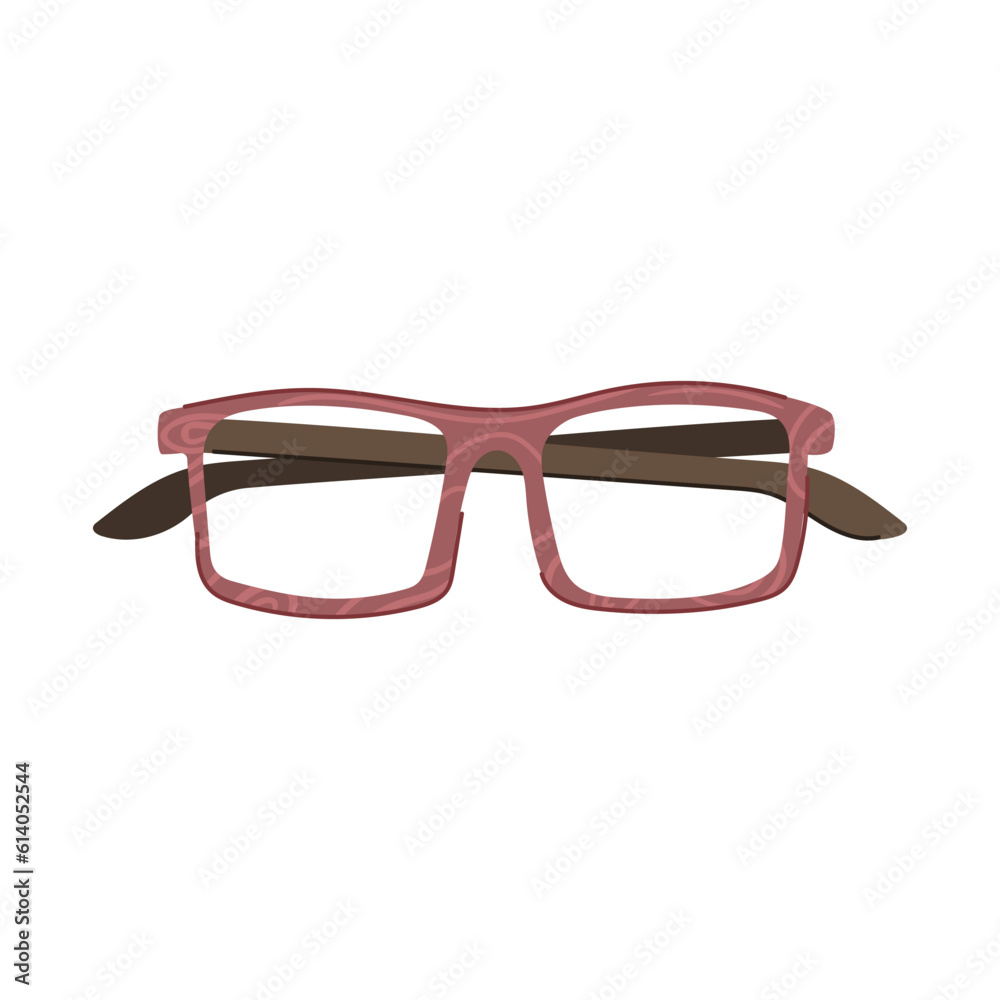 Fototapeta premium screen computer glasses cartoon. eye person, internet technology screen computer glasses sign. isolated symbol vector illustration