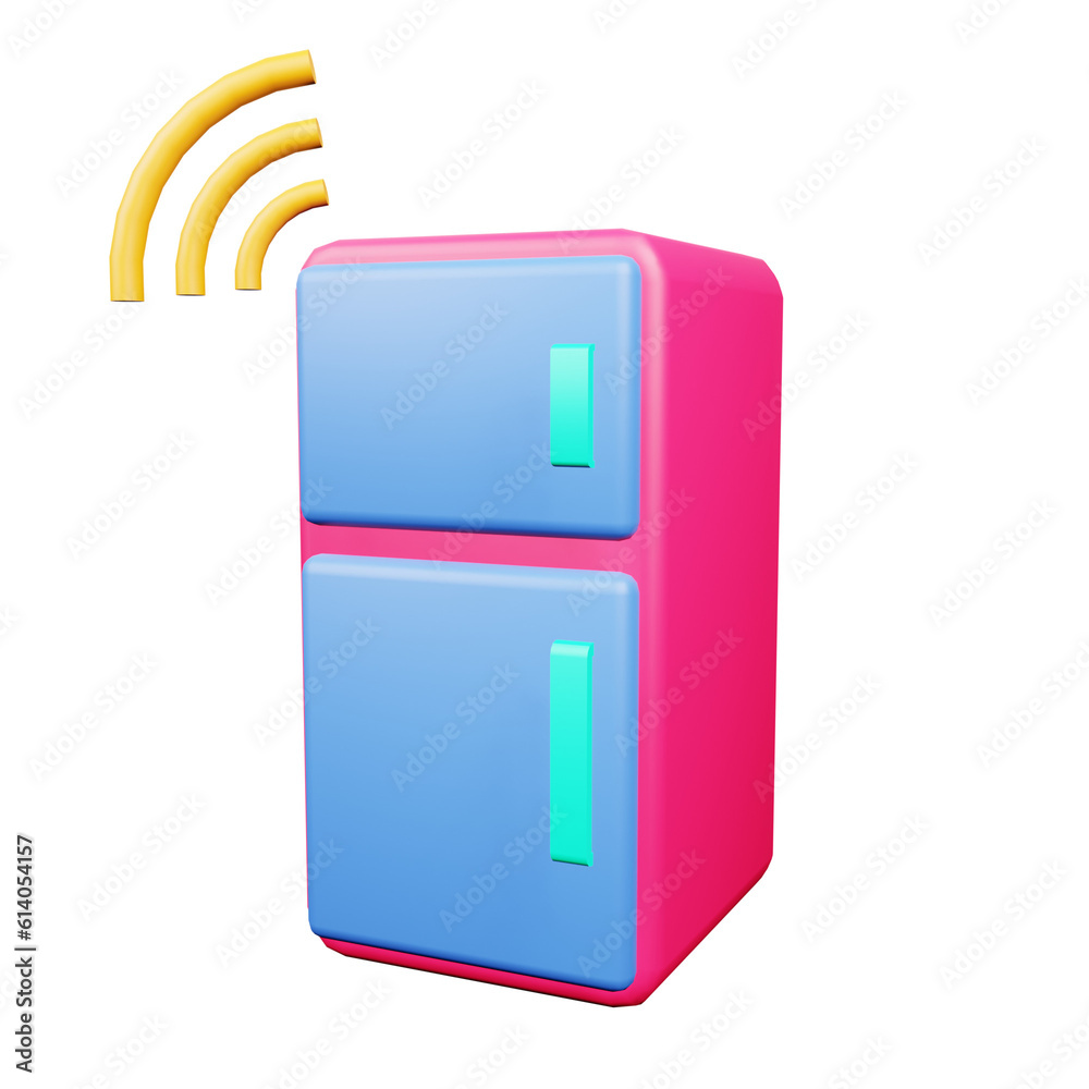 Whimsical 3D icon for smart home. Perfect for showcasing IoT technology. Add charm and innovation to designs Whimsical 3D icon for smart home. Perfect for showcasing IoT technology. Add charm and innovation to designs
