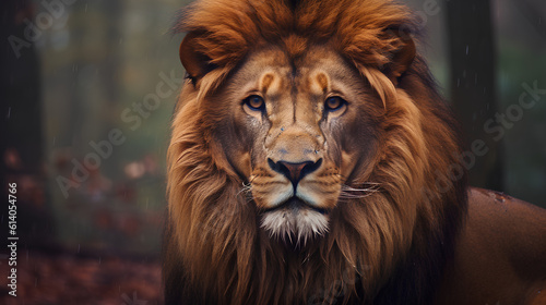 portrait of a lion © Munir