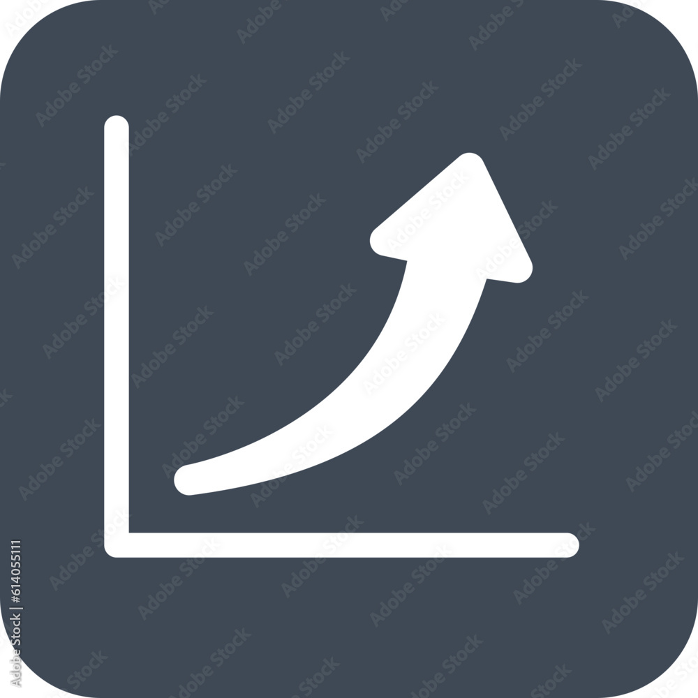 Forecast graph icons in simple square. Forecast graph icons in simple square.