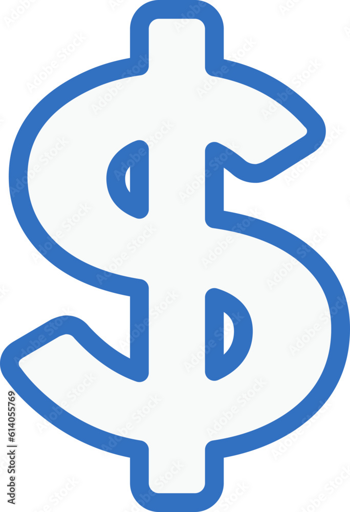 money sign icon line design, monoline icons. money sign icon line design, monoline icons.