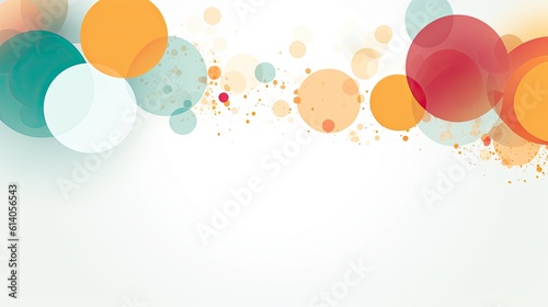 Colorful and clean abstract background pattern for your project