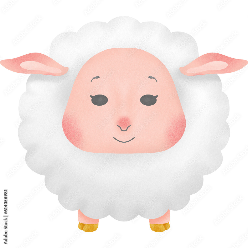 Fototapeta premium sheep cartoon
