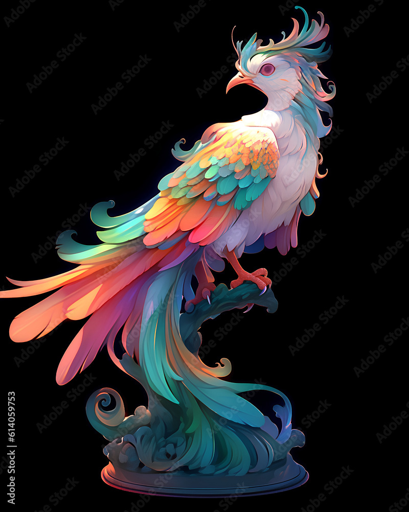 Obraz premium colorful bird